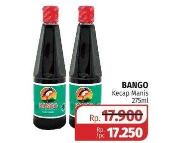 Promo Harga BANGO Kecap Manis 275 ml - Lotte Grosir