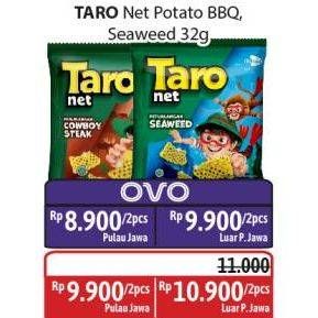 Promo Harga Taro Net Potato BBQ, Seaweed 36 gr - Alfamidi