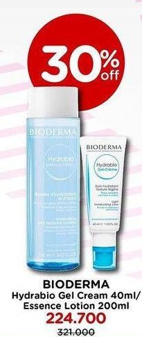 Promo Harga Bioderma Hydrabio Gel Cream/Essence Lotion  - Watsons