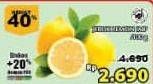 Promo Harga Lemon Import per 100 gr - Giant