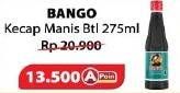 Promo Harga BANGO Kecap Manis 275 ml - Alfamart