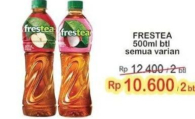 Promo Harga FRESTEA Minuman Teh All Variants 500 ml - Indomaret