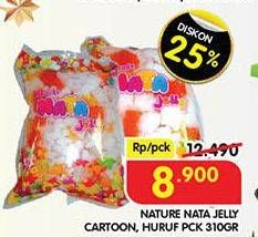 Promo Harga Nature Nata Jelly Cartoon 310 gr - Superindo