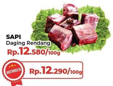 Promo Harga Daging Rendang Sapi per 100 gr - Yogya