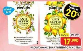 Promo Harga Paquito Hand Soap All Variants 375 ml - Superindo