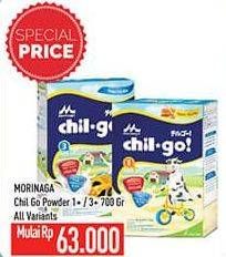 Morinaga Chil Go Bubuk 1+/3+ Susu Pertumbuhan