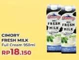 Promo Harga Cimory Fresh Milk Full Cream 950 ml - Yogya