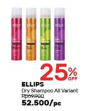 Promo Harga ELLIPS Dry Shampoo All Variants  - Guardian