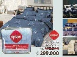Promo Harga EPIQUE Bedcover 120x200cm  - LotteMart