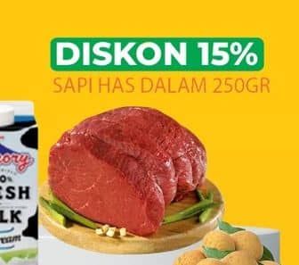 Promo Harga Daging Has Dalam (Tenderloin) per 250 gr - Yogya