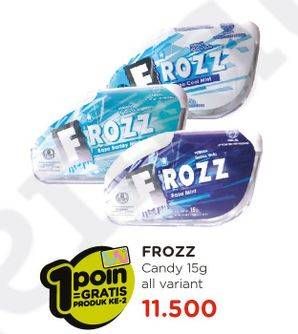 Promo Harga FROZZ Candy All Variants 15 gr - Watsons