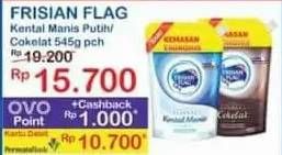 Promo Harga Frisian Flag Susu Kental Manis Cokelat, Putih 545 gr - Indomaret