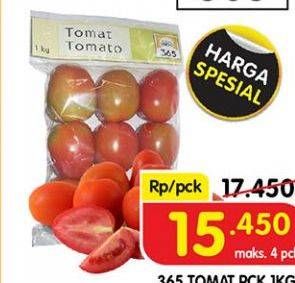 Promo Harga 365 Tomat 1000 gr - Superindo