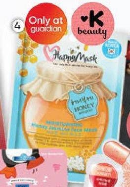 Promo Harga HAPPY MASK Honey Bouquet  - Guardian