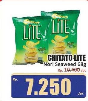 Promo Harga Chitato Lite Snack Potato Chips Seaweed 68 gr - Hari Hari