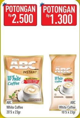 Promo Harga ABC Kopi per 20 sachet 23 gr - Hypermart