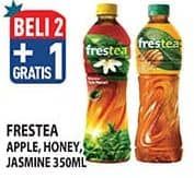 Promo Harga Frestea Minuman Teh Apple, Green Honey, Jasmine 350 ml - Hypermart