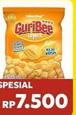 Promo Harga Guribee Layers Keju Krispi 65 gr - Indomaret