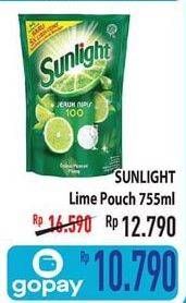 Promo Harga SUNLIGHT Pencuci Piring Jeruk Nipis 100 755 ml - Hypermart