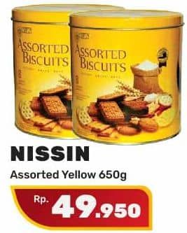Promo Harga Nissin Assorted Biscuits 650 gr - Yogya