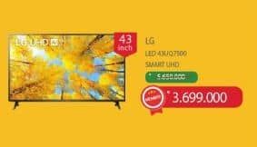 LG UQ7500 UHD TV  Diskon 34%, Harga Promo Rp3.699.000, Harga Normal Rp5.650.000, Khusus Member