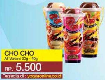 Promo Harga CHO CHO Wafer Snack All Variants 33 gr - Yogya