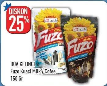 Promo Harga FUZO Kuaci Milk, Coffee 150 gr - Hypermart