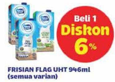 Promo Harga Frisian Flag Susu UHT Purefarm All Variants 946 ml - Hypermart