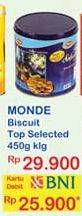 Promo Harga MONDE Top Selected Biscuits 450 gr - Indomaret