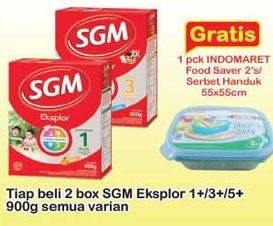 Promo Harga SGM Eksplor 1+/ 3+/ 5+ All Variants 900 gr - Indomaret