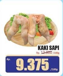 Promo Harga Kaki Sapi per 100 gr - Hari Hari