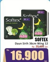 Promo Harga Softex Daun Sirih 36cm 12 pcs - Hari Hari