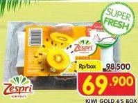 Promo Harga Kiwi Gold Zespri Punet 6 pcs - Superindo