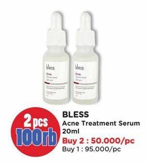 Promo Harga Bless Acne Treatment Serum 20 ml - Watsons
