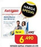 Promo Harga FATIGON Multivitamin dan Mineral 6 pcs - Superindo