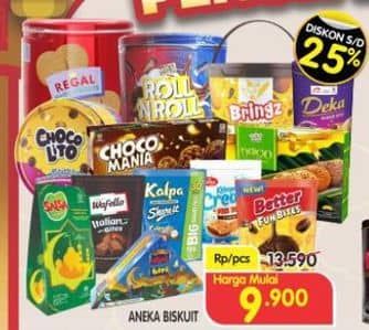 Promo Harga Aneka Biskuit  - Superindo