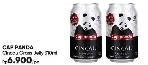 Promo Harga CAP PANDA Minuman Kesehatan Cincau 310 ml - Guardian