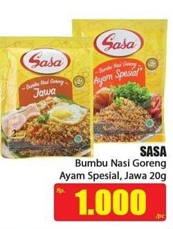 Promo Harga SASA Bumbu Nasi Goreng Ayam Spesial, Jawa 20 gr - Hari Hari