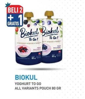 Promo Harga Biokul Yogurt To Go! All Variants 80 gr - Hypermart