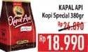 Promo Harga Kapal Api Kopi Bubuk Special 380 gr - Hypermart