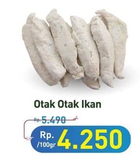 Promo Harga Otak-otak Ikan per 100 gr - Hypermart