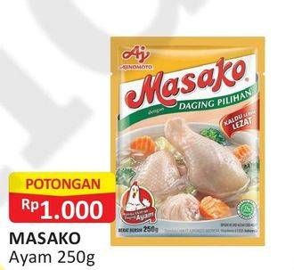 Promo Harga AJINOMOTO Penyedap Rasa Masako Ayam 250 gr - Alfamart