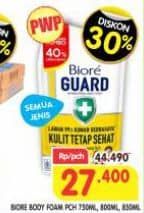 Promo Harga Biore Guard Body Foam All Variants 400 ml - Superindo