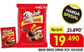 Promo Harga Beng-beng Drink 10 pcs - Superindo