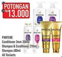 Pantene Conditioner 3MM/Shampoo/Conditioner