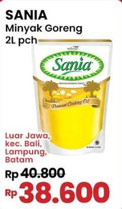 Promo Harga Sania Minyak Goreng 2000 ml - Indomaret