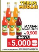 Promo Harga Marjan Syrup Squash 450 ml - LotteMart