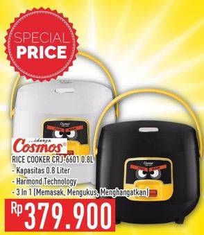Promo Harga COSMOS CRJ 6601 | Rice Cooker  - Hypermart