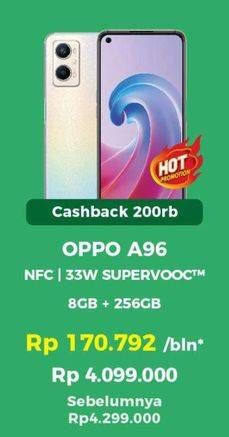 Promo Harga Oppo A96 8 GB + 256 GB  - Erafone