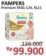 Promo Harga Pampers Premium Care Active Baby Pants M30, L24, XL21  - Alfamidi
